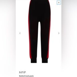 SYJP Knitted Track Pants